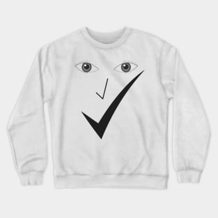 Fine smile - Fine face D04. Crewneck Sweatshirt